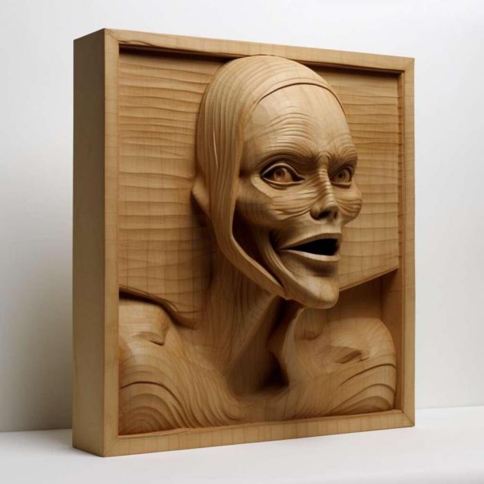 نموذج ثلاثي الأبعاد لآلة CNC 3D Art 